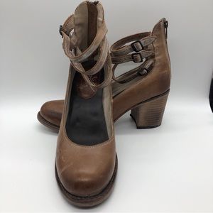 Freebird Randi Shoe Bootie Tan Brown Beige Size 9